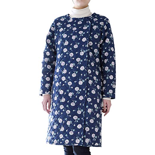 KIYOHARA 다카하시 에미코 디자인 손바느질 퀼트 코트 재료 세트 꽃 무늬 퀼트 원단면 100 % PB-SECQCO